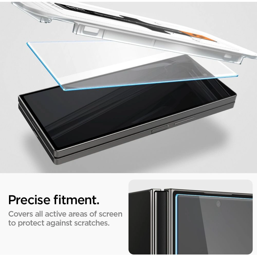 Szkło hartowane Spigen GLAS.tR ez Fit Samsung Galaxy Z Fold 6 Clear [2 PACK]