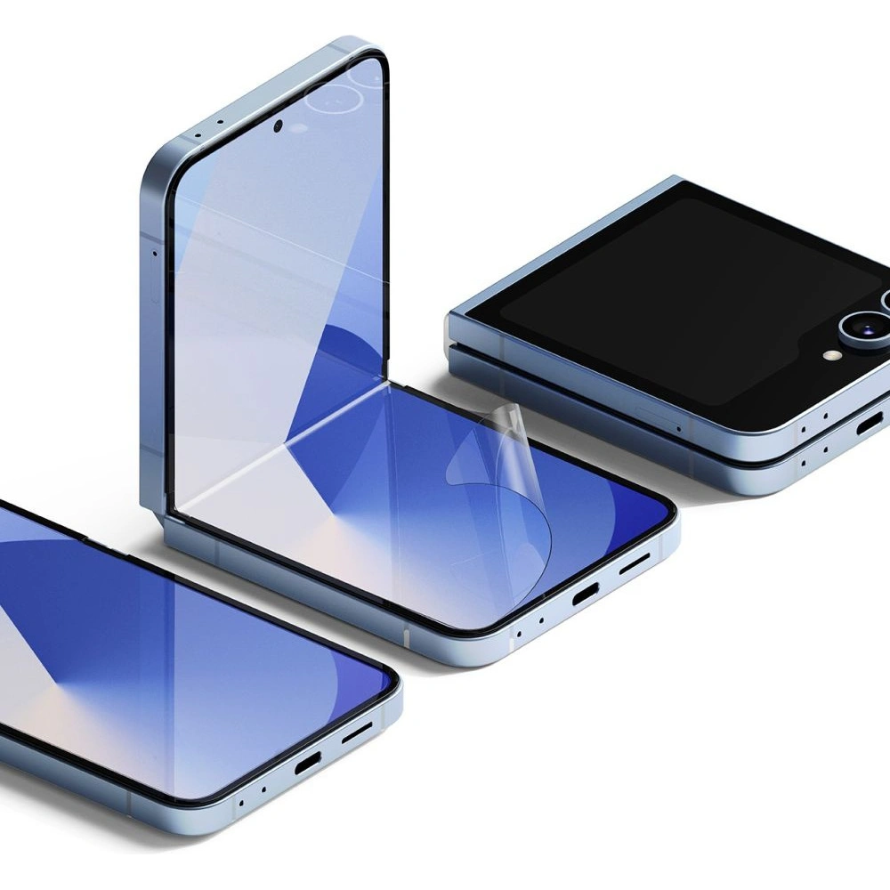 Folia hydrożelowa Ringke Dual Easy Samsung Galaxy Z Flip 6 / 7 FE Clear [2 PACK]