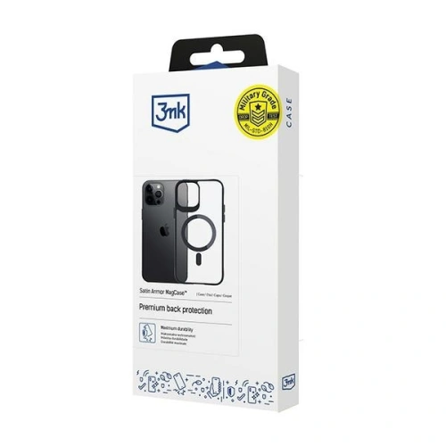 Kup Case 3MK Satin Armor MagCase Apple iPhone 12 Pro Max - 3MK6206 - {ean13} - Sklep Home Screen