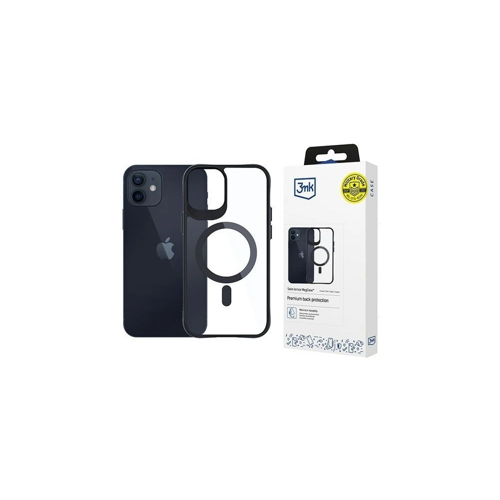 Etui 3MK Satin Armor MagCase Apple iPhone 12 / 12 Pro