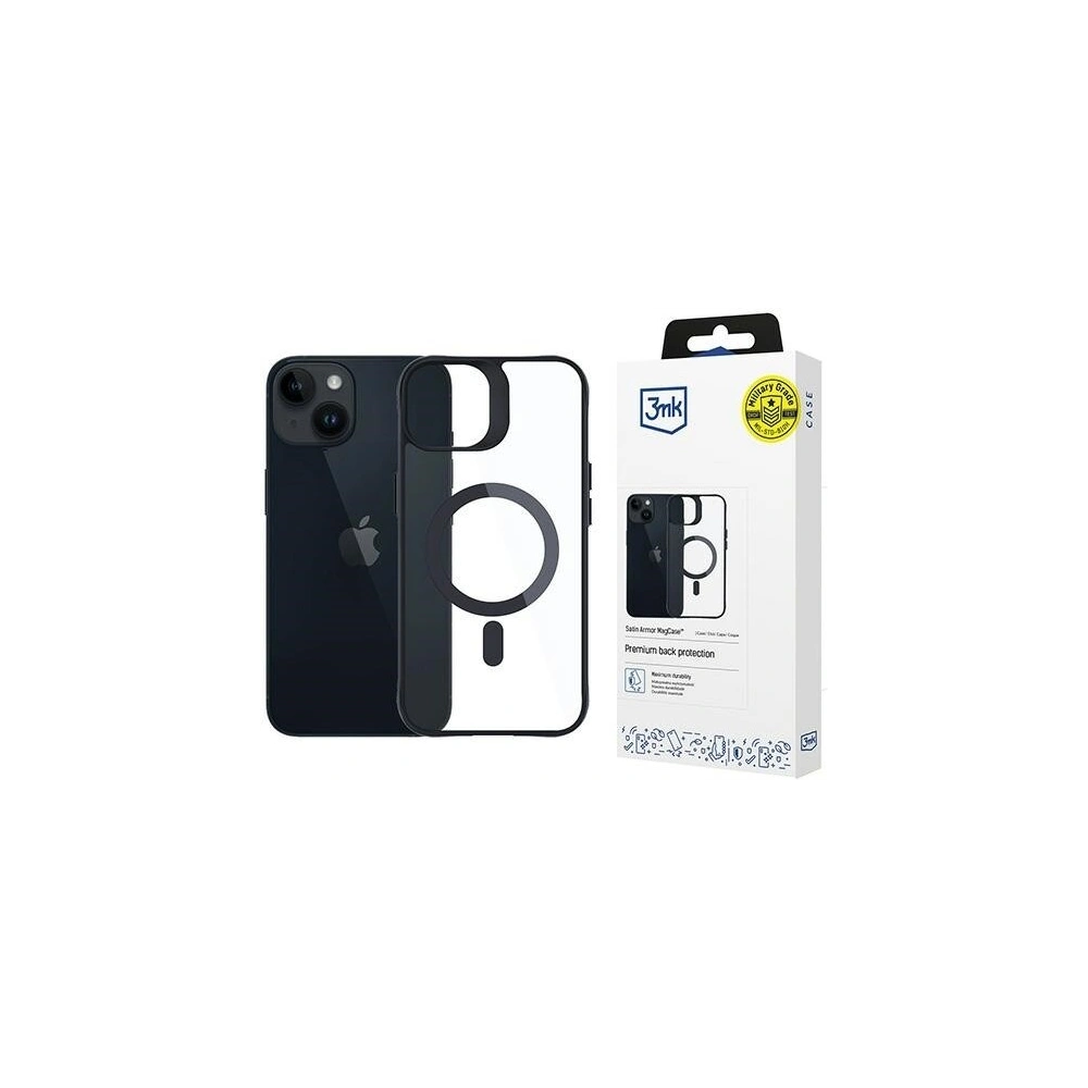 Etui 3MK Satin Armor MagCase Apple iPhone 13 / 14