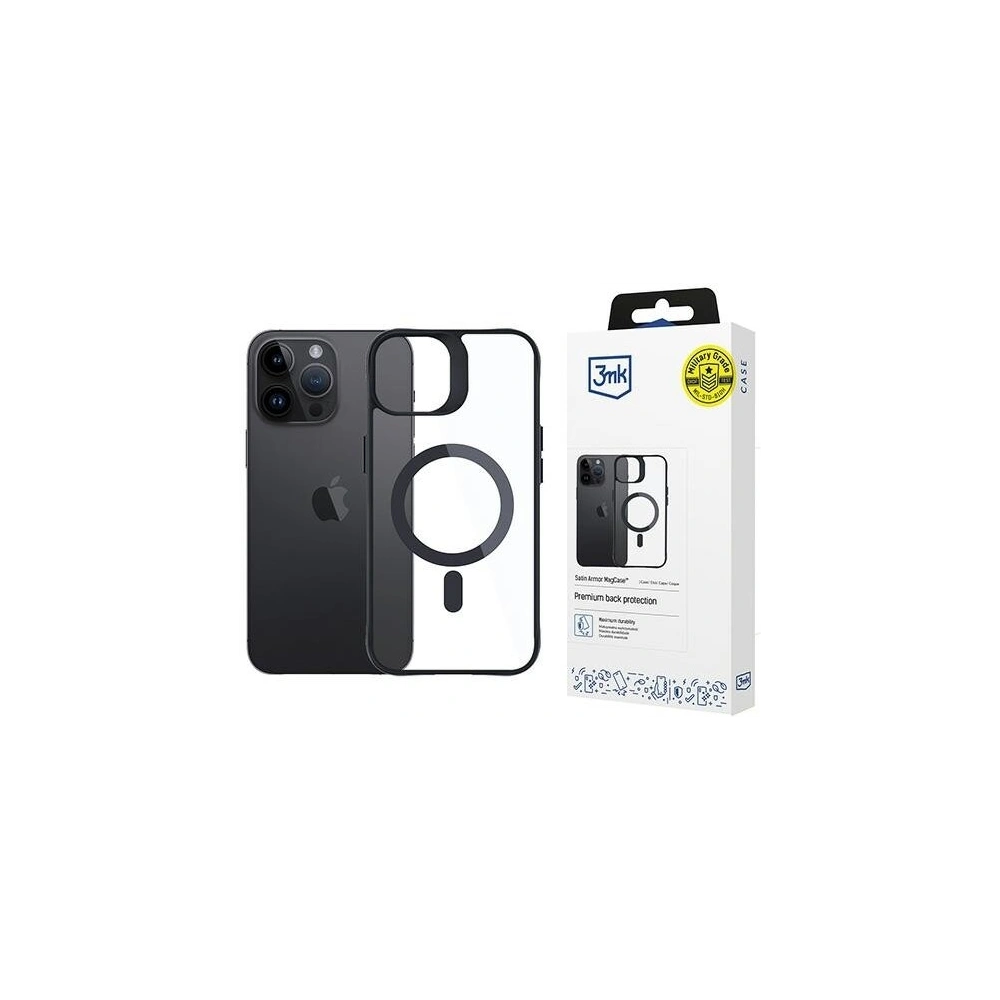 Etui 3MK Satin Armor MagCase Apple iPhone 14 Pro