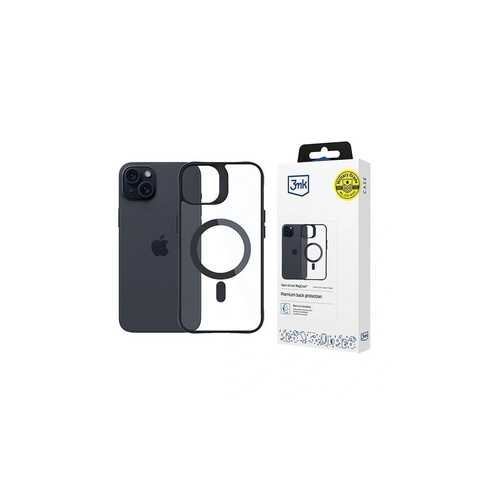 Etui 3MK Satin Armor MagCase Apple iPhone 15 Plus