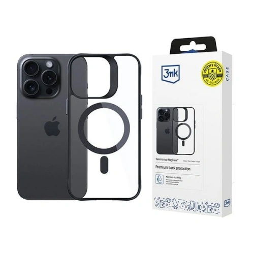 Kup Etui 3MK Satin Armor MagCase Apple iPhone 15 Pro Max - 3MK6216 - {ean13} - Sklep Home Screen