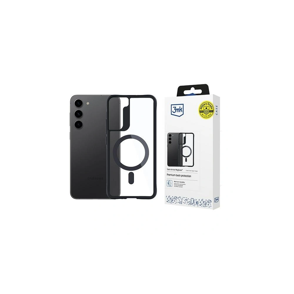 Etui 3MK Satin Armor MagCase Samsung Galaxy S23 5G