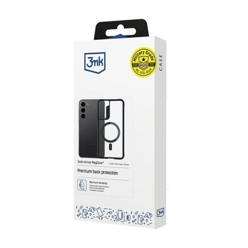 Kup Etui 3MK Satin Armor MagCase Samsung Galaxy S23 5G - 3MK6219 - {ean13} - Sklep Home Screen