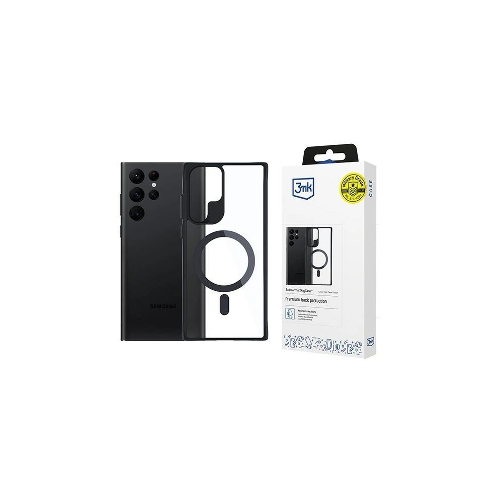 Etui 3MK Satin Armor MagCase Samsung Galaxy S23 Ultra
