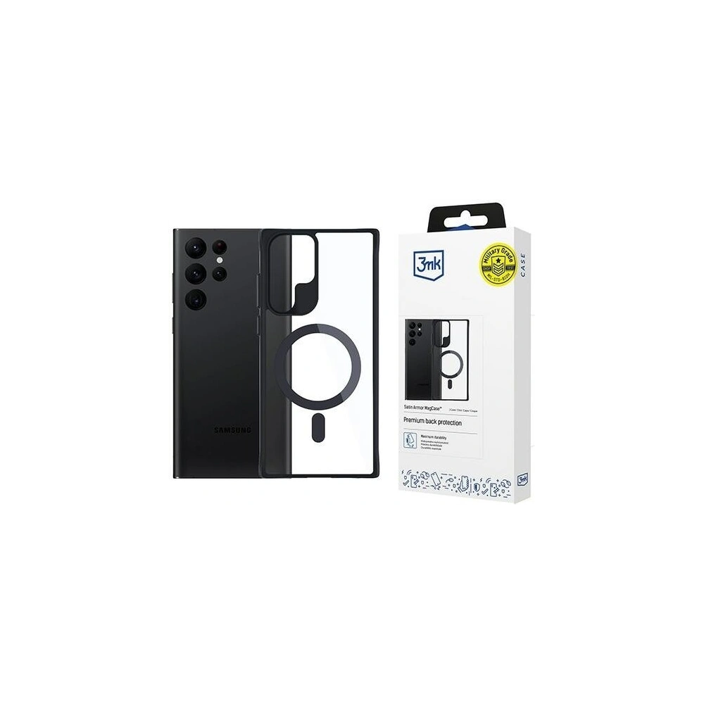Etui 3MK Satin Armor MagCase Samsung Galaxy S24 Ultra