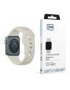 Uhrband 3MK Silikon-Uhrband Apple Watch 4/5/6/7/SE/8/9/10 40/41/42mm beige