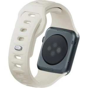 Kup Uhrband 3MK Silikon-Uhrband Apple Watch 4/5/6/7/SE/8/9/10 40/41/42mm beige - 3MK6225 - {ean13} - Sklep Home Screen