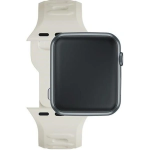 Kup Pasek 3MK silikonový pro hodinky Apple Watch 4/5/6/7/SE/8/9/10 40/41/42mm béžový/beige - 3MK6225 - {ean13} - Sklep Home Screen