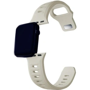 Kup Pasek 3MK silikonový pro hodinky Apple Watch 4/5/6/7/SE/8/9/10 40/41/42mm béžový/beige - 3MK6225 - {ean13} - Sklep Home Screen
