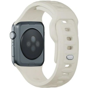 Kup Uhrband 3MK Silikon-Uhrband Apple Watch 4/5/6/7/SE/8/9/10 40/41/42mm beige - 3MK6225 - {ean13} - Sklep Home Screen