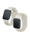 Kup 3MK Silikon-Uhrenarmband Apple Watch 4/5/6/7/8/9/SE/Ultra 42/44/45/49mm beige/beige - 3MK6226 - {ean13} - Sklep Home Screen