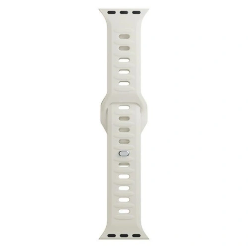 Kup 3MK Silikon-Uhrenarmband Apple Watch 4/5/6/7/8/9/SE/Ultra 42/44/45/49mm beige/beige - 3MK6226 - {ean13} - Sklep Home Screen