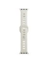 Kup 3MK Silikon-Uhrenarmband Apple Watch 4/5/6/7/8/9/SE/Ultra 42/44/45/49mm beige/beige - 3MK6226 - {ean13} - Sklep Home Screen