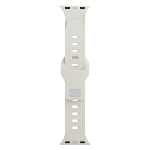 Kup 3MK Silikon-Uhrenarmband Apple Watch 4/5/6/7/8/9/SE/Ultra 42/44/45/49mm beige/beige - 3MK6226 - {ean13} - Sklep Home Screen