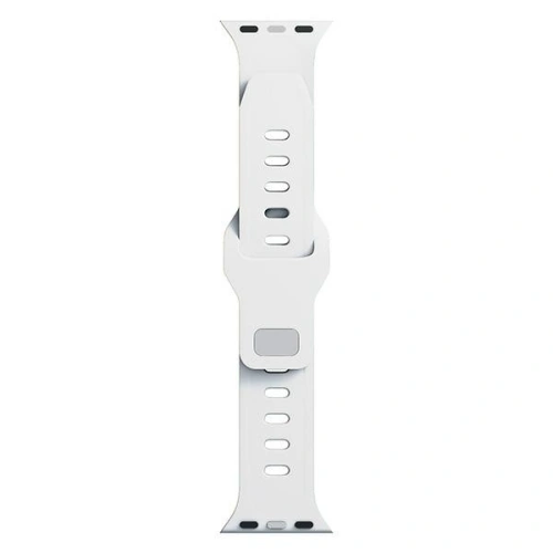 Kup Uhrband 3MK Silikon-Uhrband Apple Watch 4/5/6/7/SE/8/9/10 40/41/42mm weiß/white - 3MK6227 - {ean13} - Sklep Home Screen