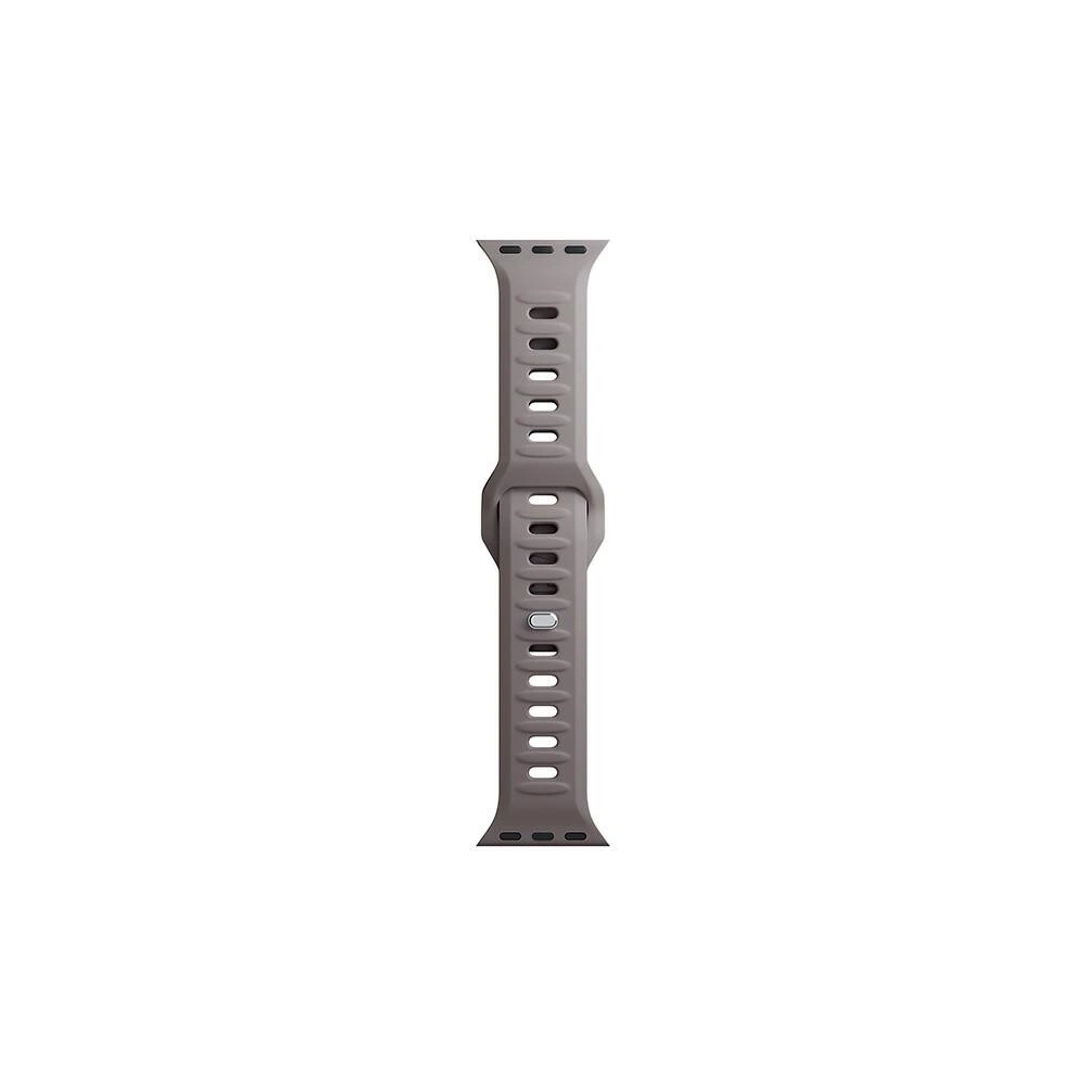 Pasek 3MK Silicone Watch Strap Apple Watch 4/5/6/7/SE/8/9/10 40/41/42mm brązowy/taupe