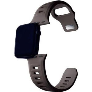 Kup 3MK Silikon-Uhrenarmband Apple Watch 4/5/6/7/SE/8/9/10 40/41/42mm braun/taupe - 3MK6229 - {ean13} - Sklep Home Screen