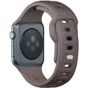 Kup 3MK Silikon-Uhrenarmband Apple Watch 4/5/6/7/SE/8/9/10 40/41/42mm braun/taupe - 3MK6229 - {ean13} - Sklep Home Screen