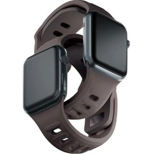 Kup 3MK Silikon-Uhrenarmband Apple Watch 4/5/6/7/SE/8/9/10 40/41/42mm braun/taupe - 3MK6229 - {ean13} - Sklep Home Screen