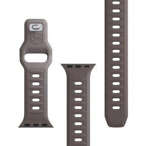 Kup Pasek 3MK Silikonový náramek Apple Watch 4/5/6/7/SE/8/9/10 40/41/42mm hnědý/taupe - 3MK6229 - {ean13} - Sklep Home Screen