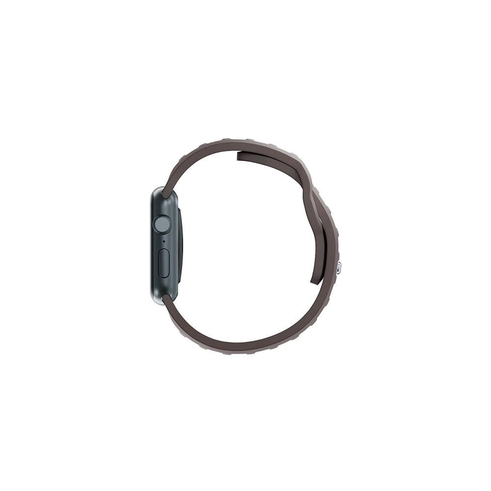 Pasek 3MK Silicone Watch Strap Apple Watch 4/5/6/7/8/9/SE/Ultra 42/44/45/49mm brązowy/taupe