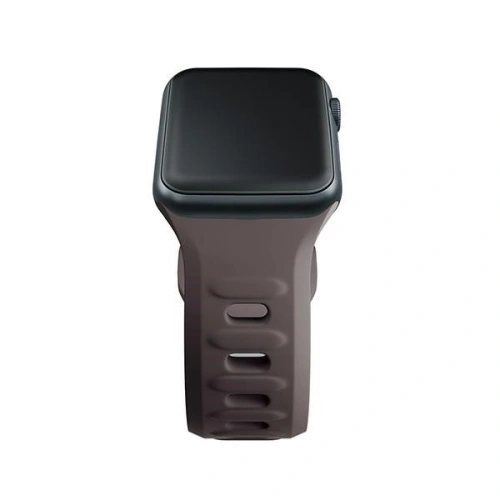 Kup 3MK Silikon-Uhrenarmband Apple Watch 4/5/6/7/8/9/SE/Ultra 42/44/45/49mm braun/taupe - 3MK6230 - {ean13} - Sklep Home Screen