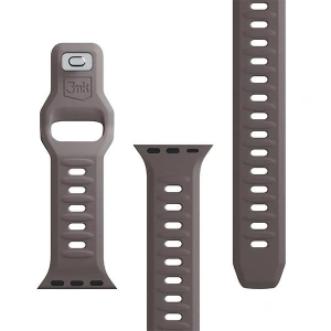 Kup 3MK Silikon-Uhrenarmband Apple Watch 4/5/6/7/8/9/SE/Ultra 42/44/45/49mm braun/taupe - 3MK6230 - {ean13} - Sklep Home Screen