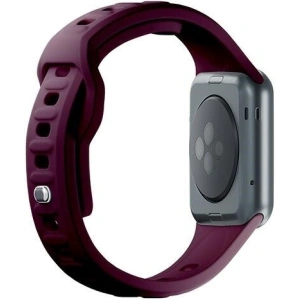 Kup 3MK Silikon-Uhrenarmband Apple Watch 4/5/6/7/SE/8/9/10 40/41/42mm dunkelviolett/mulberry - 3MK6231 - {ean13} - Sklep Home Screen