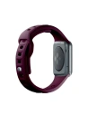 Kup 3MK Silikon-Uhrenarmband Apple Watch 4/5/6/7/SE/8/9/10 40/41/42mm dunkelviolett/mulberry - 3MK6231 - {ean13} - Sklep Home Screen