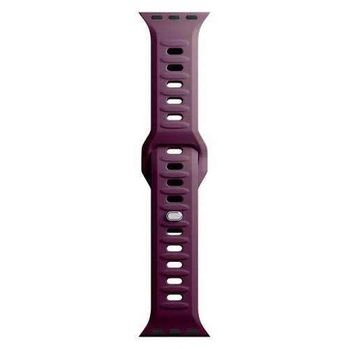 Buy 3MK Silicone Watch Strap for Apple Watch 4/5/6/7/SE/8/9/10 40/41/42mm dark purple/mulberry - 3MK6231 - {ean13} - Home Screen Store Europe