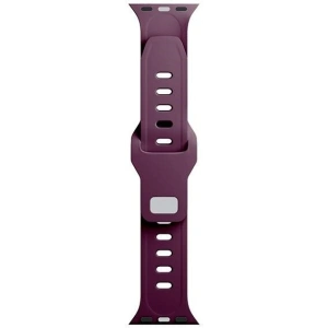 Kup 3MK Silikon-Uhrenarmband Apple Watch 4/5/6/7/SE/8/9/10 40/41/42mm dunkelviolett/mulberry - 3MK6231 - {ean13} - Sklep Home Screen