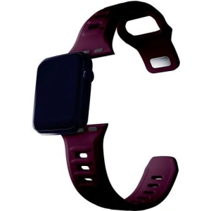 Kup 3MK Silikon-Uhrenarmband Apple Watch 4/5/6/7/SE/8/9/10 40/41/42mm dunkelviolett/mulberry - 3MK6231 - {ean13} - Sklep Home Screen