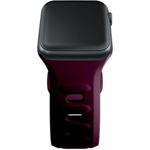 Kup 3MK Silikon-Uhrenarmband Apple Watch 4/5/6/7/SE/8/9/10 40/41/42mm dunkelviolett/mulberry - 3MK6231 - {ean13} - Sklep Home Screen