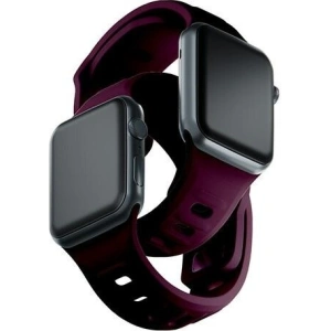 Kup 3MK Silikon-Uhrenarmband Apple Watch 4/5/6/7/SE/8/9/10 40/41/42mm dunkelviolett/mulberry - 3MK6231 - {ean13} - Sklep Home Screen