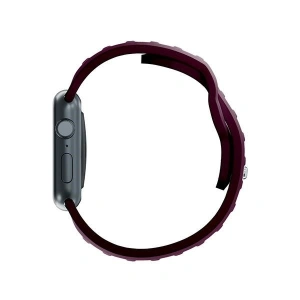 Kup 3MK Silikon-Uhrenarmband Apple Watch 4/5/6/7/8/9/SE/Ultra 42/44/45/49mm dunkelviolett/mulberry - 3MK6232 - {ean13} - Sklep Home Screen