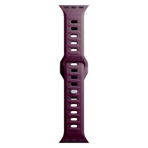 Kup Pasek 3MK Silicone Watch Strap Apple Watch 4/5/6/7/8/9/SE/Ultra 42/44/45/49mm ciemnofioletowy/mulberry - 3MK6232 - {ean13} - Sklep Home Screen