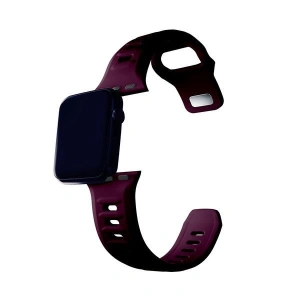Kup 3MK Silikon-Uhrenarmband Apple Watch 4/5/6/7/8/9/SE/Ultra 42/44/45/49mm dunkelviolett/mulberry - 3MK6232 - {ean13} - Sklep Home Screen
