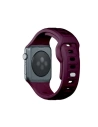 Kup 3MK Silikon-Uhrenarmband Apple Watch 4/5/6/7/8/9/SE/Ultra 42/44/45/49mm dunkelviolett/mulberry - 3MK6232 - {ean13} - Sklep Home Screen
