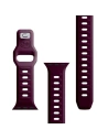 Kup 3MK Silikon-Uhrenarmband Apple Watch 4/5/6/7/8/9/SE/Ultra 42/44/45/49mm dunkelviolett/mulberry - 3MK6232 - {ean13} - Sklep Home Screen
