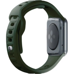 Kup 3MK Silikon-Uhrenarmband Apple Watch 4/5/6/7/SE/8/9/10 40/41/42mm dunkelgrün/dark green - 3MK6233 - {ean13} - Sklep Home Screen