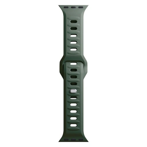 Kup 3MK Silikon-Uhrenarmband Apple Watch 4/5/6/7/SE/8/9/10 40/41/42mm dunkelgrün/dark green - 3MK6233 - {ean13} - Sklep Home Screen