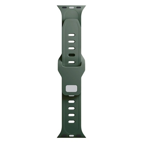 Kup 3MK Silikon-Uhrenarmband Apple Watch 4/5/6/7/SE/8/9/10 40/41/42mm dunkelgrün/dark green - 3MK6233 - {ean13} - Sklep Home Screen