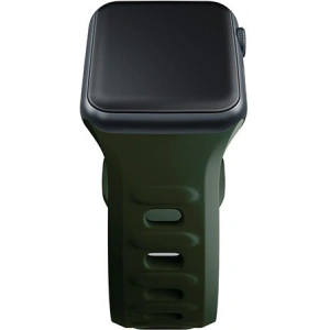 Kup 3MK Silikon-Uhrenarmband Apple Watch 4/5/6/7/SE/8/9/10 40/41/42mm dunkelgrün/dark green - 3MK6233 - {ean13} - Sklep Home Screen