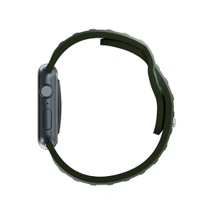Kup 3MK Silikon-Uhrenarmband Apple Watch 4/5/6/7/8/9/SE/Ultra 42/44/45/49mm dunkelgrün/dark green - 3MK6234 - {ean13} - Sklep Home Screen