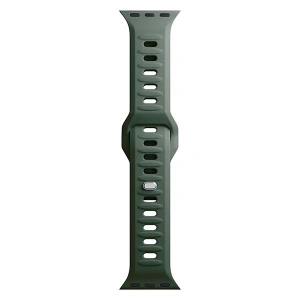 Kup 3MK Silikon-Uhrenarmband Apple Watch 4/5/6/7/8/9/SE/Ultra 42/44/45/49mm dunkelgrün/dark green - 3MK6234 - {ean13} - Sklep Home Screen