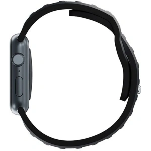 Kup 3MK Silikon-Uhrenarmband Apple Watch 4/5/6/7/SE/8/9/10 40/41/42mm schwarz/black - 3MK6235 - {ean13} - Sklep Home Screen