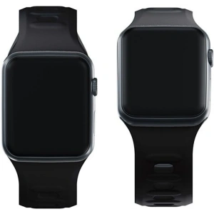 Kup Pasek 3MK silikonový pásek na hodinky Apple Watch 4/5/6/7/SE/8/9/10 40/41/42mm černý/black - 3MK6235 - {ean13} - Sklep Home Screen